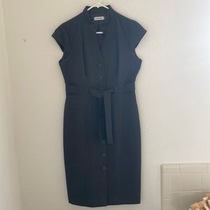Calvin Klein, short sleeve button down women’s dress.